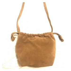 Mango Tan Suede Bag BNWT